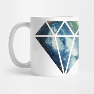 blue diamond galaxy Mug